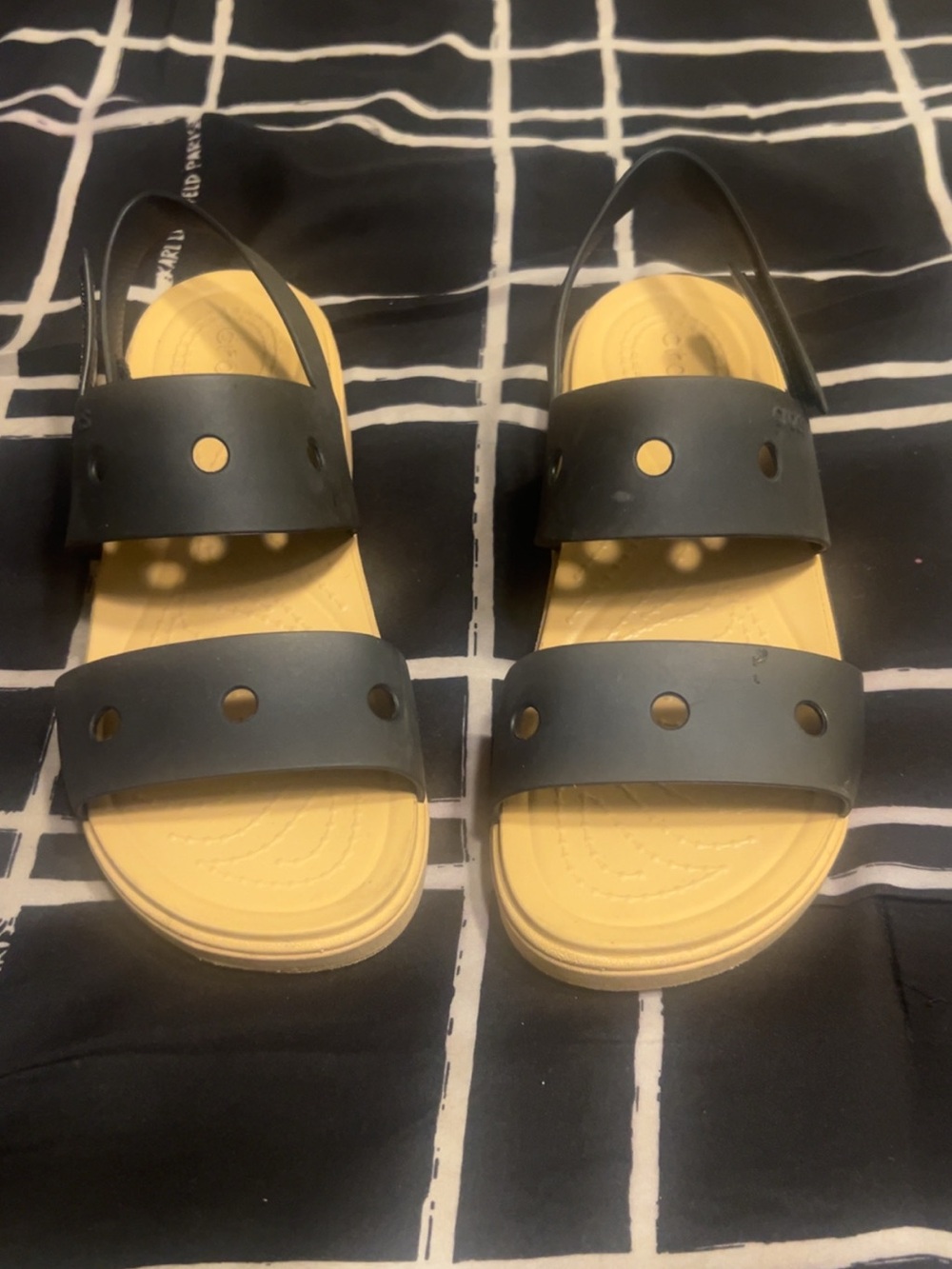 Croc sandals